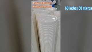 خرطوشة فلتر عالية التدفق 60 بوصة 50 ميكرون لمعالجة المياه