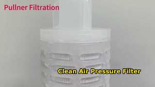 خرطوشة فلتر PTFE مطوية مقاس 30 بوصة لضغط الهواء