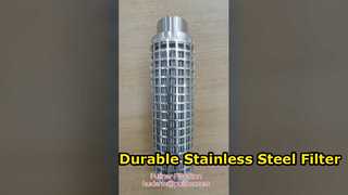 فلتر خرطوشة من الفولاذ المقاوم للصدأ لترشيح غاز الزيت