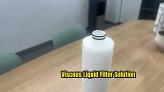 خرطوشة مرشح الطين من النوع الملفوف