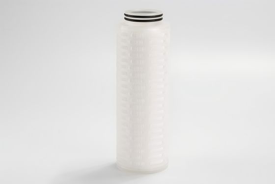 خرطوشة فلتر مطوي من سلسلة 83 φ80mm لتصنيع FPD بمعدل تدفق مرتفع يبلغ 120 لتر/دقيقة