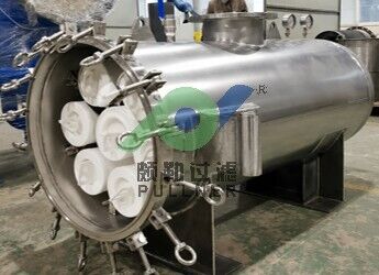 غطاء مرشح التدفق العالي الأفقي المعتمد من ISO مع غطاء مرشح التدفق العالي 70 بوصة للتطبيقات الصناعية
