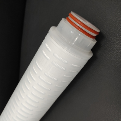 معدل التدفق بطاقة مرشح مزدوجة متوافر الطول 5-40 بوصة والقطر الخارجي 68.5mm