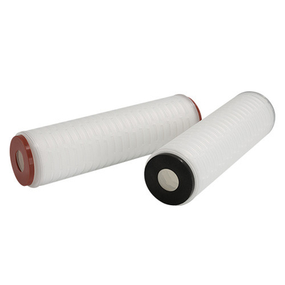 OD 68.5mm خرطوشة مرشح PP مطوي لمرشح مونومر راتنج المرآة البصرية