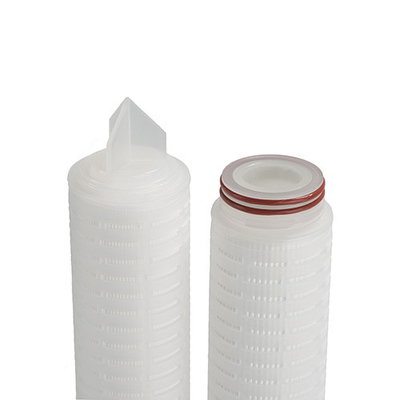 OD 68.5mm خرطوشة مرشح PP مطوي لمرشح مونومر راتنج المرآة البصرية
