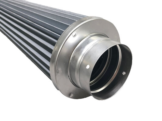 خرطوشة فلتر التدفق العالي من سلسلة PTS بكفاءة اعتراض جسيمات بنسبة 99.99% وطلاء غشاء قائم على الكربون