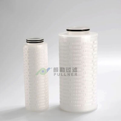 سلسلة 130 φ130 مم خرطوشة فلتر ذات تدفق عالٍ مطوية بمعدل تدفق 200 لتر/دقيقة ومساحة ترشيح 2 متر مربع