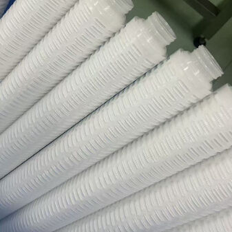 PTFE Membrane Filter Cartridge with Hydrophobic and Hydrophilic PTFE Membrane for Corrosion Resistant Filtration