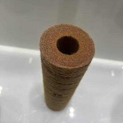 الكفاءة العالية 10 '' PP الذوبان نفخ غطاء المرشح لتنقية المياه