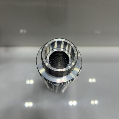 المقاومة لدرجات الحرارة العالية 316L الفولاذ المقاوم للصدأ ألياف شعار فلتر مضرب مع منطقة تصفية كبيرة