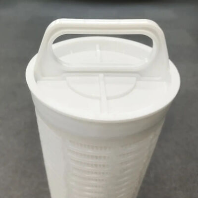 6.5 بوصة 110m3 / H البولي بروبلين فلتر فلتر عالية التدفق لتحلية مياه البحر مع القدرة العالية على الاحتفاظ بالتراب