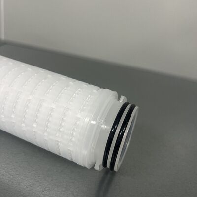 10inch PP Pleated Filter Cartridge with Polypropylene Core and 68.5mm OD for High Flow Filtration