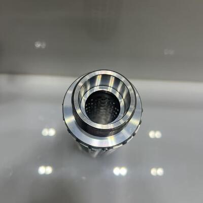 غطاء الفلتر المزدوج من ألياف الفولاذ المقاوم للصدأ مع مقاومة درجات الحرارة العالية وحجم مسام متدرجة ومساحة تصفية كبيرة