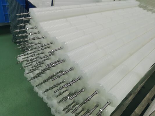 شريط مرشح عالية التدفق مع بنية قشرة العسل لمصنع معالجة مياه البحر