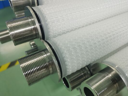 شريط مرشح عالية التدفق مع بنية قشرة العسل لمصنع معالجة مياه البحر