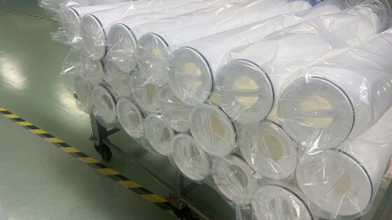 40 بوصة فلتر التدفق العالي مع معدل التدفق 110M3 / H ووسائط مرشح PP لمعالجة المياه