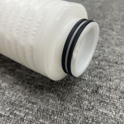 83mm High Flow 120L/Min Pleated Filter Cartridge for FPD Flat Panel Display Wet Process Filtration