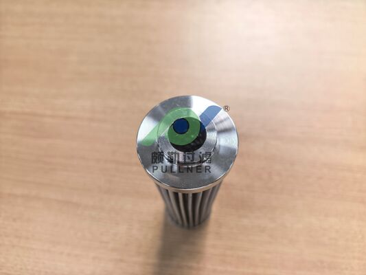 Custom 316L Stainless Steel Pleated Oil Filter Cartridge – 480°C Max Temperature, 5 Bar Differential Pressure