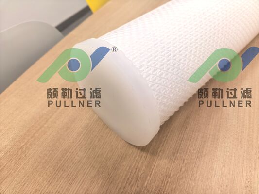 40-inch High Flow Filter Cartridge with High-Temperature PET Media for Palm Oil Refining